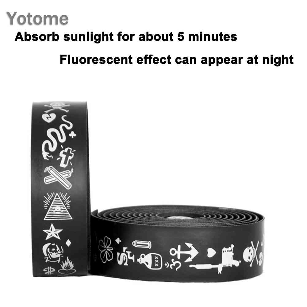 Mới 1 Cặp Băng Quấn Tay Lái Xe Đạp Màu Dạ Quang