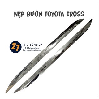 Bộ nẹp sườn Toyota Cross bản to
