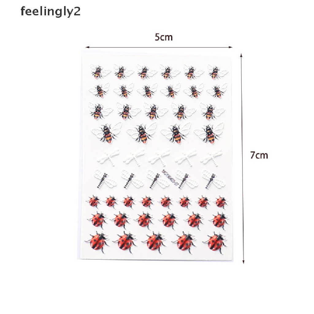 1 Miếng Dán Móng Tay Hình Ong 3D Thời Trang