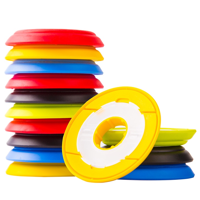 Bảng Cuộn Dây Câu Cá Bằng Silicone Màu Sắc Ngẫu Nhiên