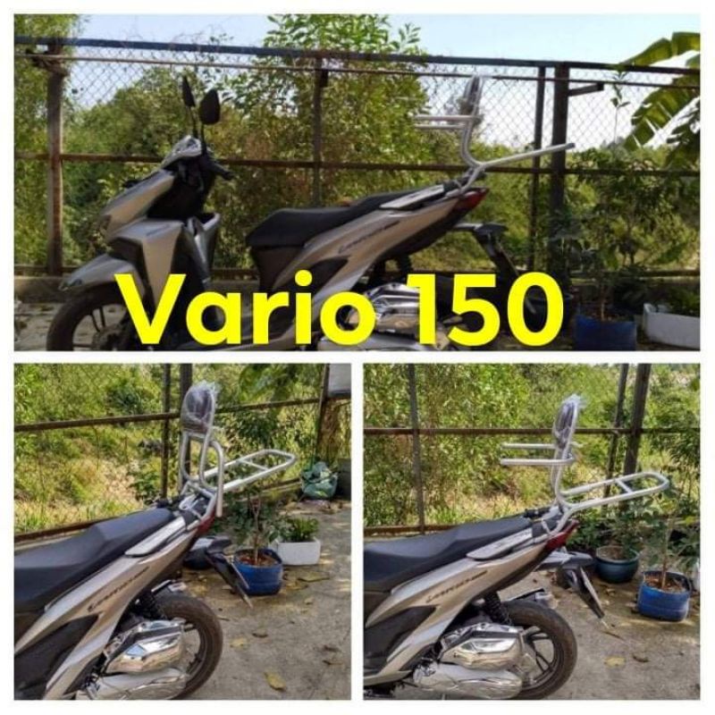 baga phượt lắp cho xe Vario 125 và 150 từ năm 2018 đến 2023 sử dụng chung mẫu Baga