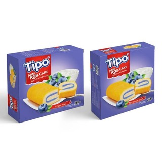 Bánh bông lan tipo việt quất hộp 268g/ bánh xốp phô mai tipo 300g