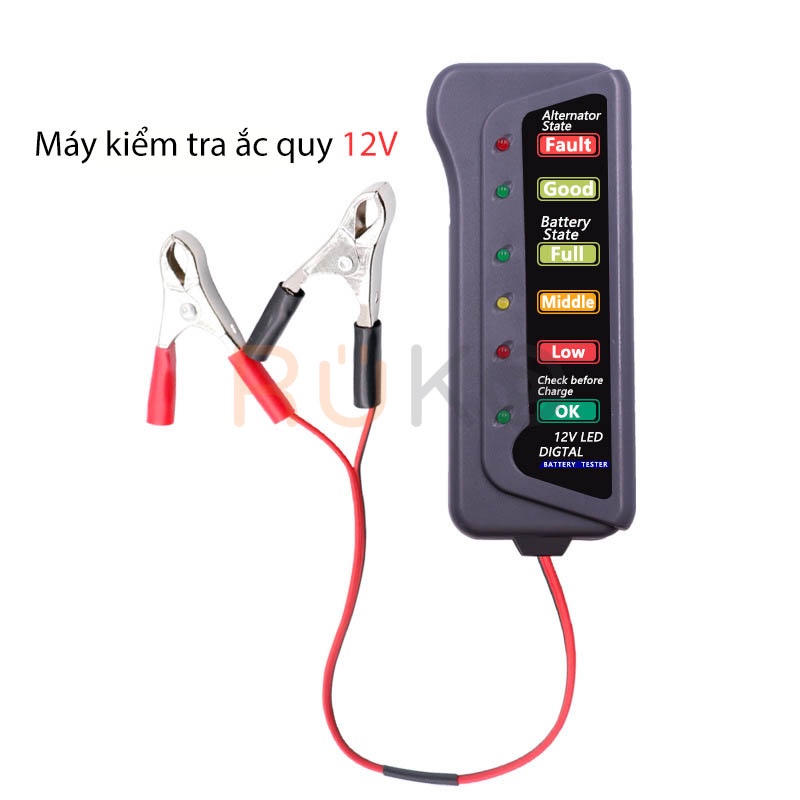 Máy kiểm tra tình trạng hoạt động ắc quy, pin ô tô