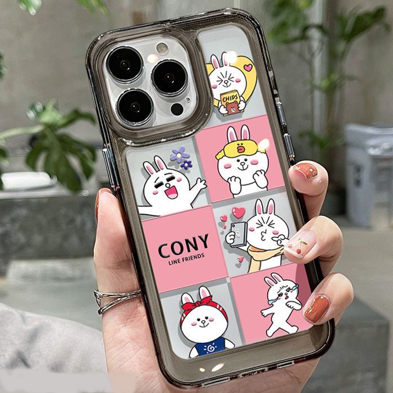 Ốp Điện Thoại TPU Mềm Trong Suốt Chống Sốc In Hình Gấu Nâu Cho IPhone 11 14 Pro Max 13 12 Pro XS Max X XR 7 8 6 6S Plus