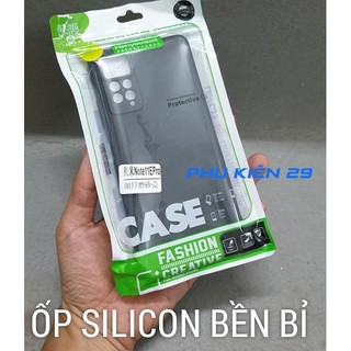 [Redmi Note 11E/11E Pro] Ốp lưng silicon dẻo đen cao cấp Henyou