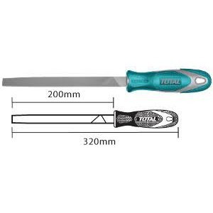Giũa sắt hình dẹp TOTAL THT91186 (Đồ nghề Chính Hãng)