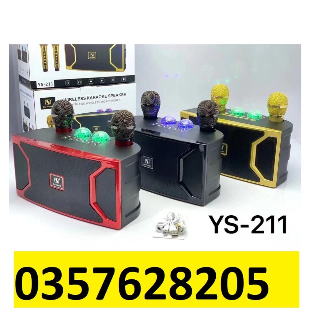 Loa Bluetooth Karaoke SU-YOSD YS-211 (Kèm 2 Micro Không Dây) bluetech