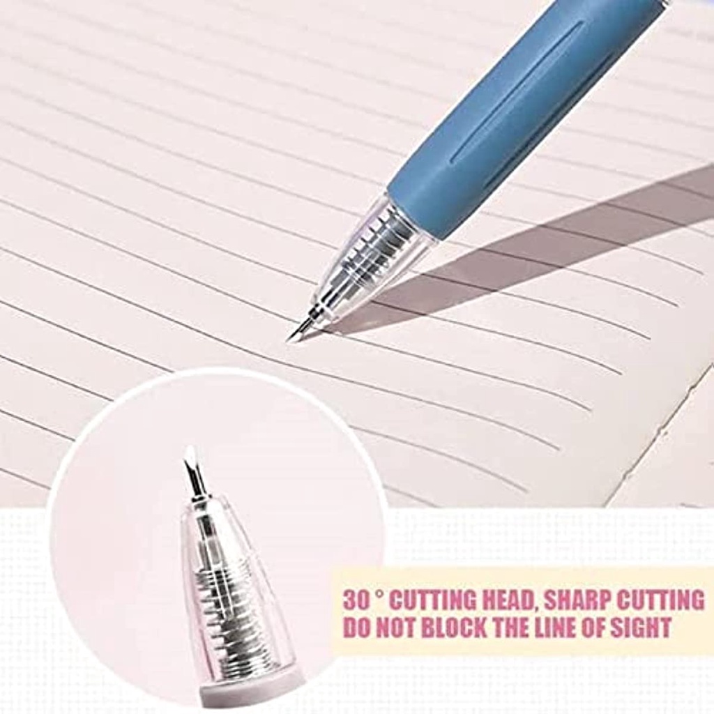 Dao Cắt Bút Mini Họa Tiết Hoạt Hình Để Bàn Diy