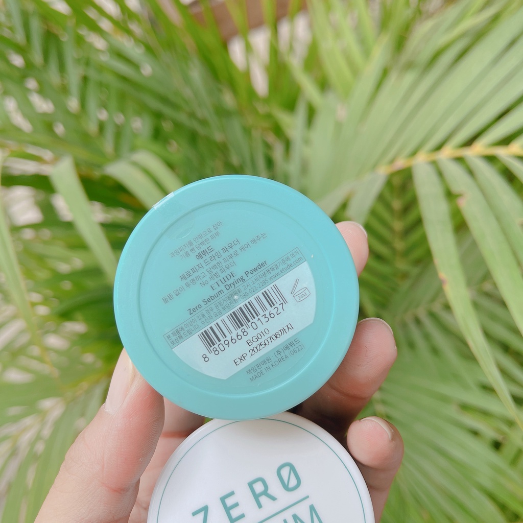 Phấn phủ kiềm dầu Etude House Zero Sebum