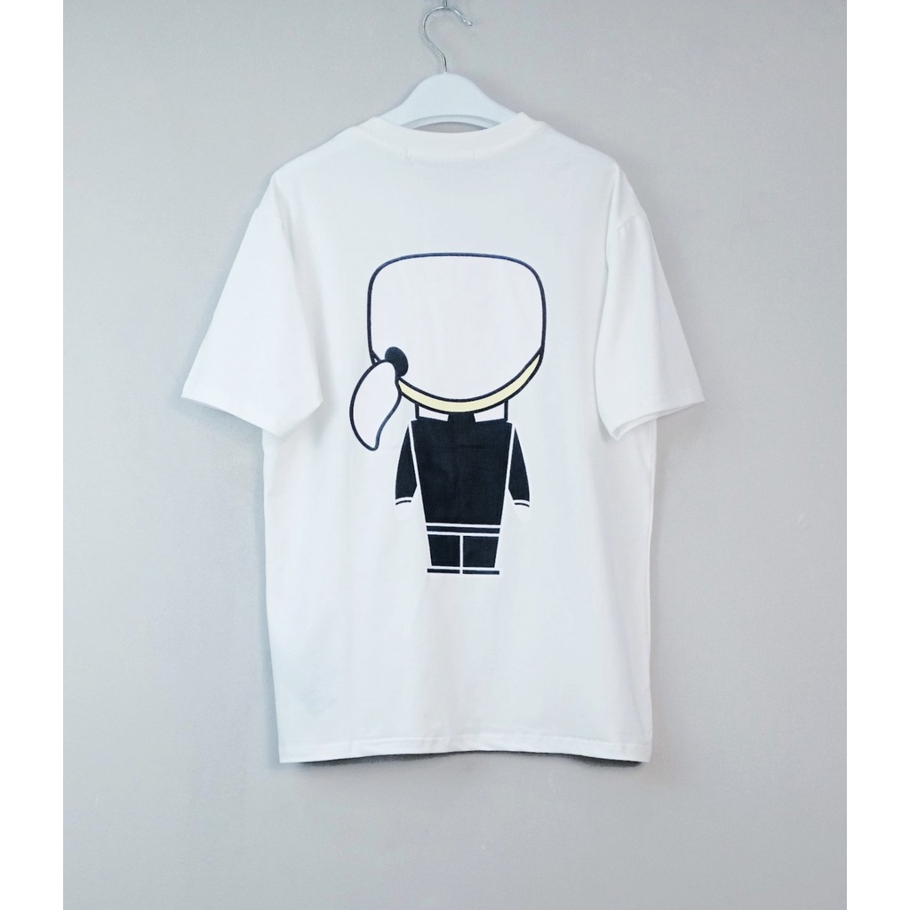 ÁO THUN ÁO PHÔNG KARL VNXK ĐEN TRẮNG HỌA TIẾT 2 MẶT  - COTTON 100% 4C FORM CHÂU ÂU