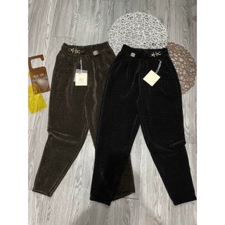 Quần Nhung Nữ ,quần Baggy Nữ