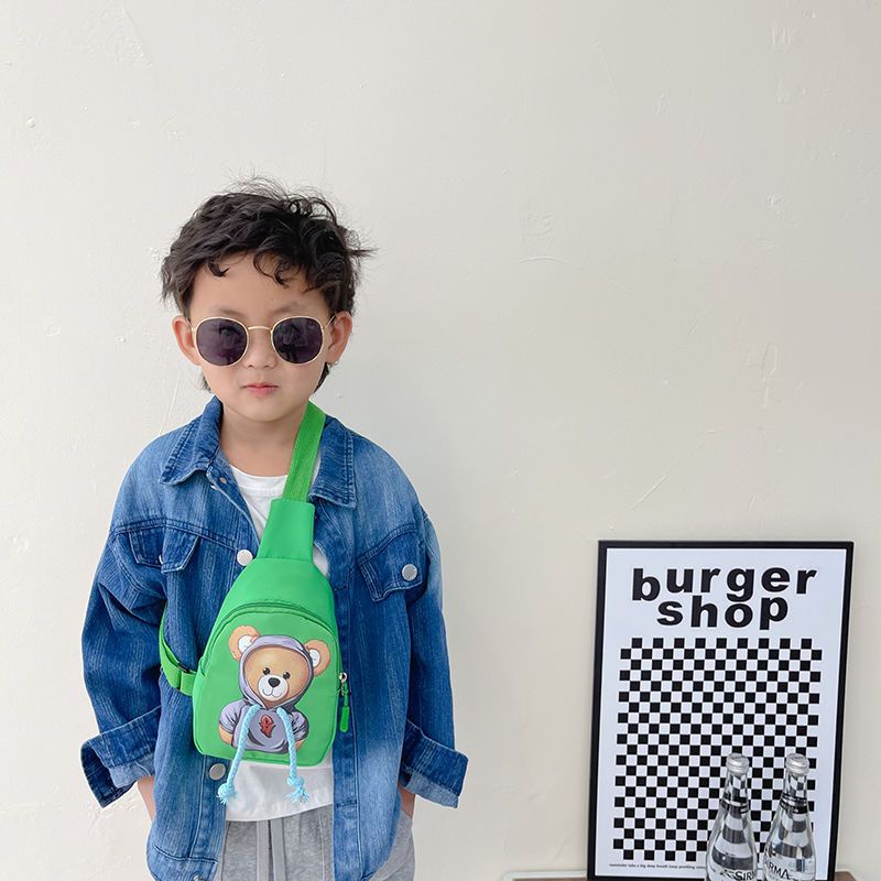 Ba Lô Mini Siêu Nhẹ Hình Gấu Dễ Thương Cho Bé 1-3 Tuổi