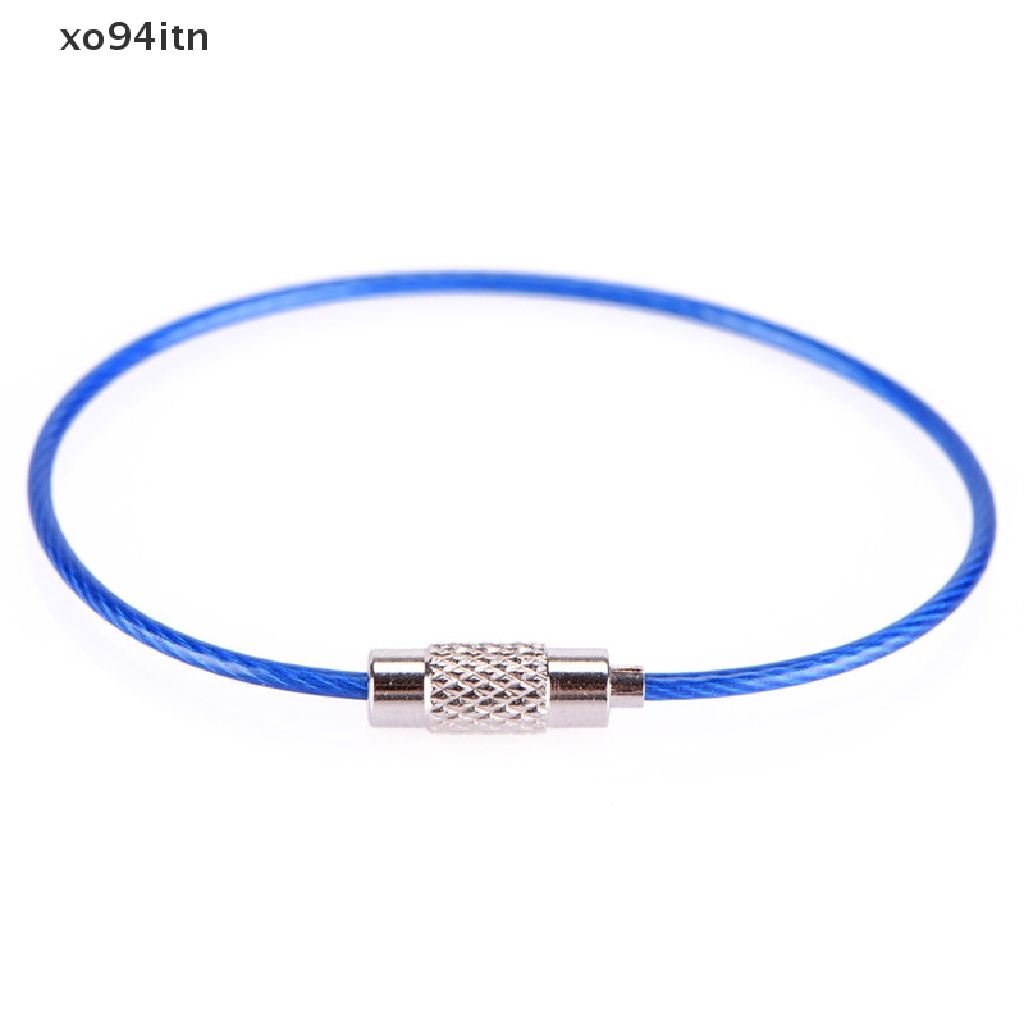 Set 5 Dây Móc Khóa Bằng Thép Không Gỉ Thời Trang