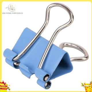 [miễn phí ship] 20 cái  Kẹp bướm nhiều màu SIZE 15mm, KO HAN GỈ, BAY MÀU, VPP CHÍNH HÃNG