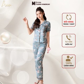 Bộ Pyjama nữ chất liệu lụa luxury cao cấp mềm mịn LX212214