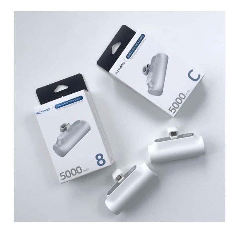 Sạc dự phòng mini cầm tay 5000mAh chính hãng nội địa Hàn Quốc