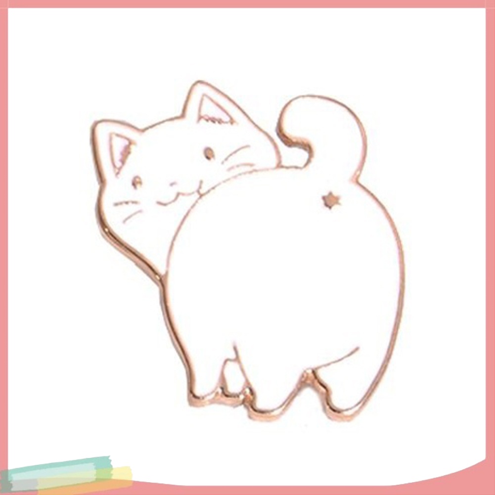 Huy hiệu cài áo hình động vật dễ thương