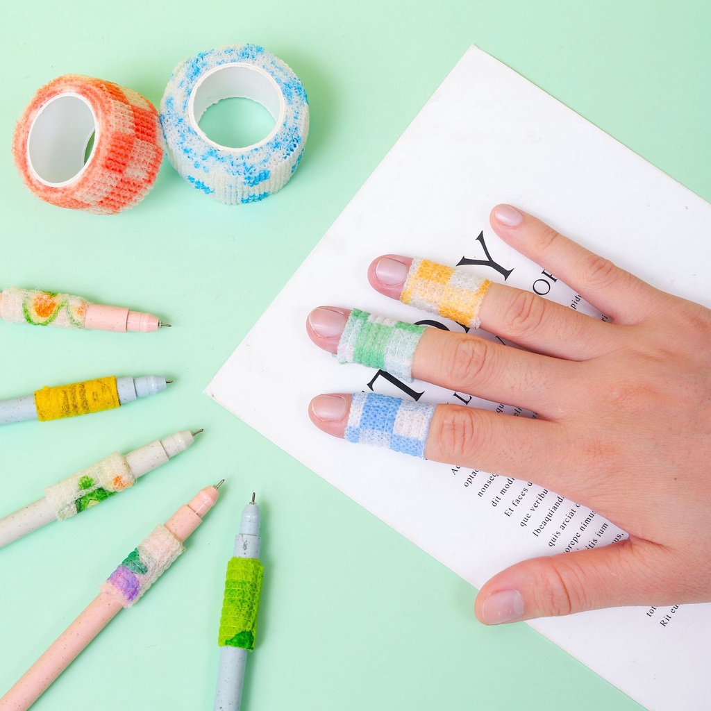 Băng Quấn Ngón Tay Co Giãn Tự Dính Chống Mài Mòn Bảo Vệ Vết Thương Khi Chơi Thể Thao