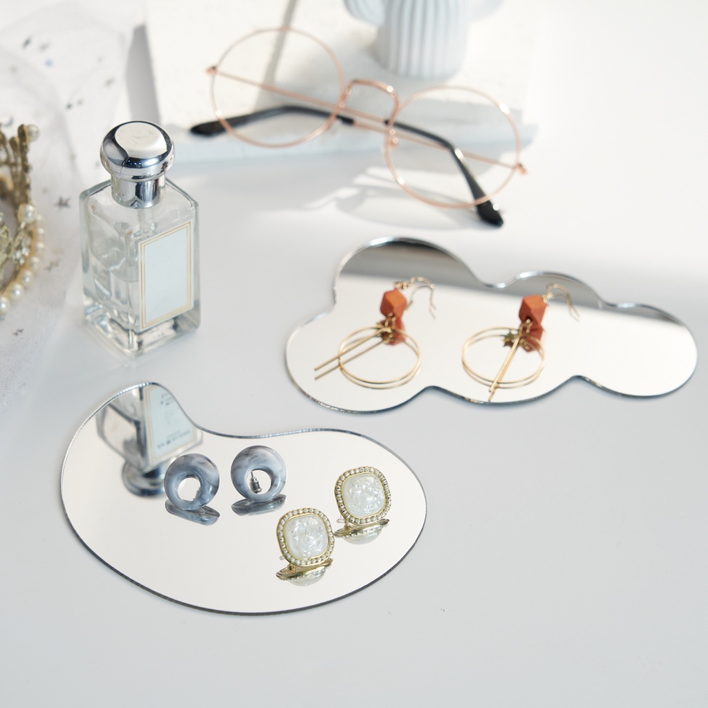 Tấm Gương Acrylic Phản Chiếu Hình Học Mini Dùng Làm Phông Nền Chụp Ảnh