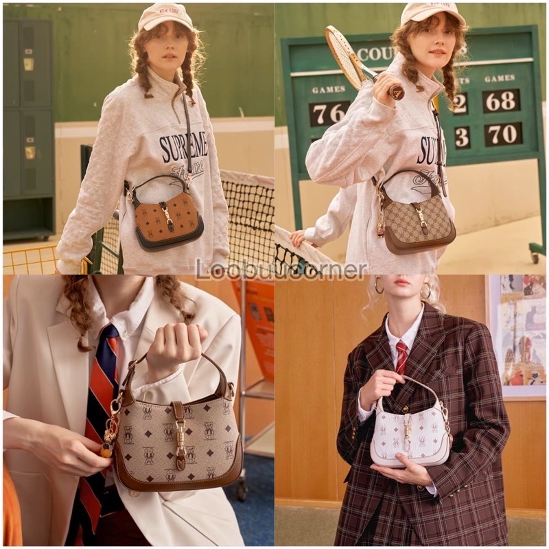 [HÀNG MỚI VỀ] TÚI CẦM TAY CÓ NÚT KHOÁ CHÍNH HÃNG TTWN BEAR - PICK UP TRỰC TIẾP TẠI STORE THÁI - SẴN SHIP HOẢ TỐC