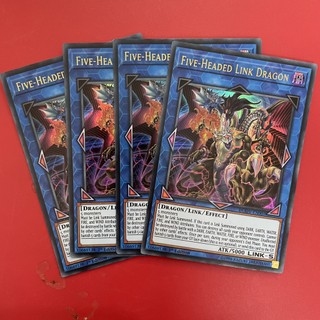 [Thẻ Bài Yugioh Chính Hãng] Five-Headed Link Dragon