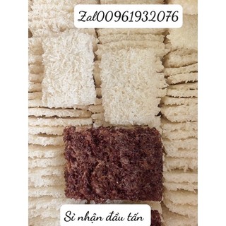 1kg cơm cháy gạo lứt chưa chiên 60k