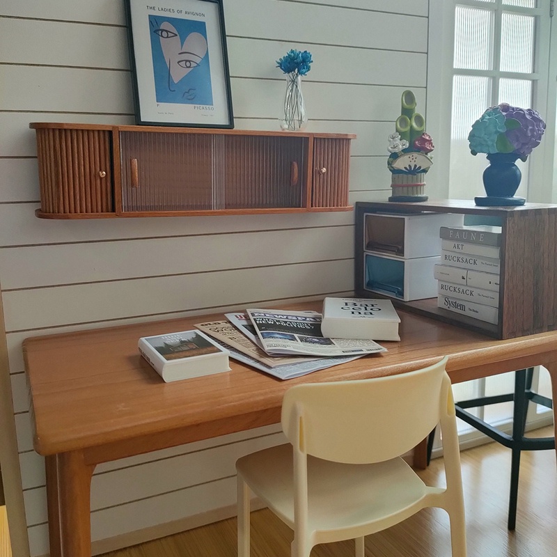 Mô Hình Tủ Gỗ 1 / 12 1 / 10 OB11 BJD Lol Blyth Trang Trí Nhà Búp Bê