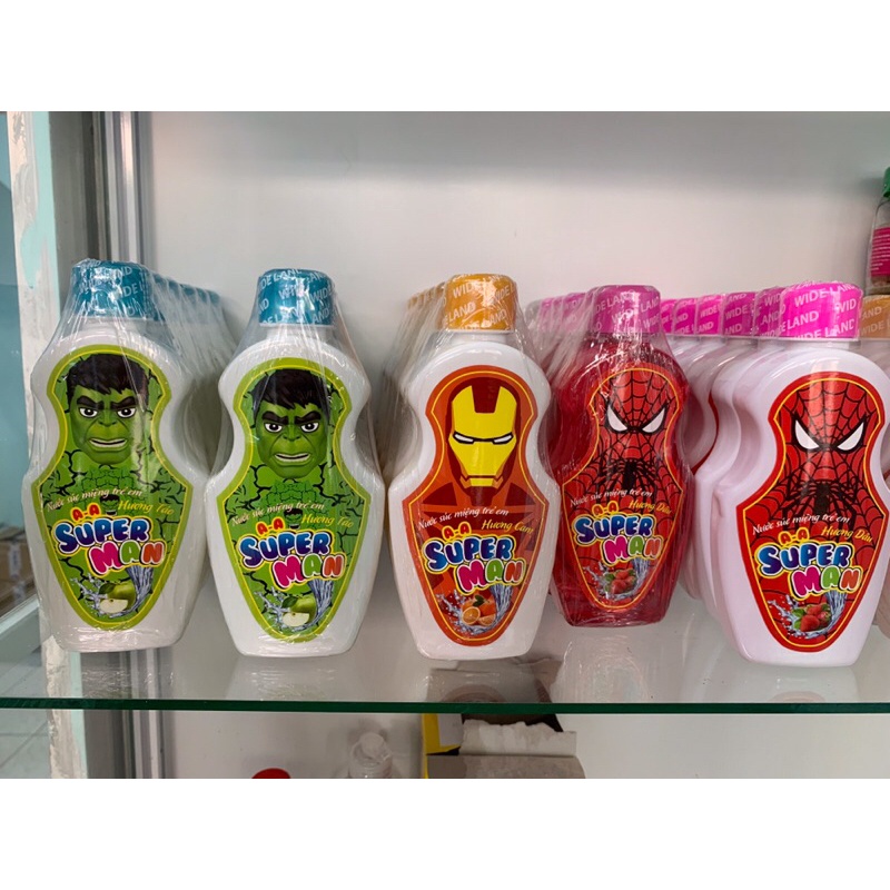 Nước súc miệng trẻ em Superman (250ml)