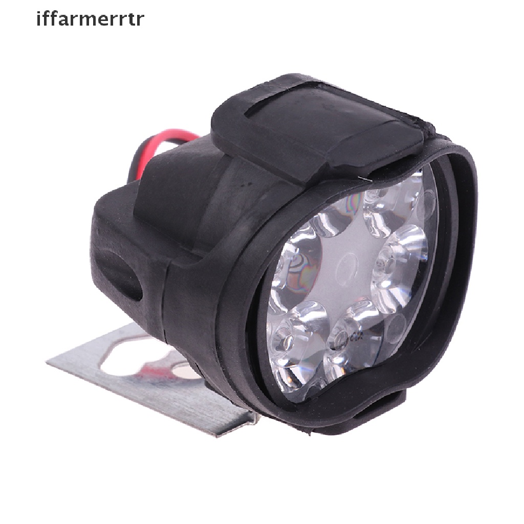 Đèn Pha 6 Bóng LED Ánh Sáng Trắng Độ Sáng Cao Chuyên Dụng Cho Xe Mô Tô