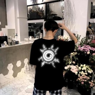 ÁO THUN PHẢN QUANG TAY LỠ DẤU ẤN NARUTO NAM NỮ