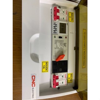 (CNC)Tủ điện ATS 2P-100A tự động chuyển 2 nguồn không gián đoạn dùng cho hộ dân