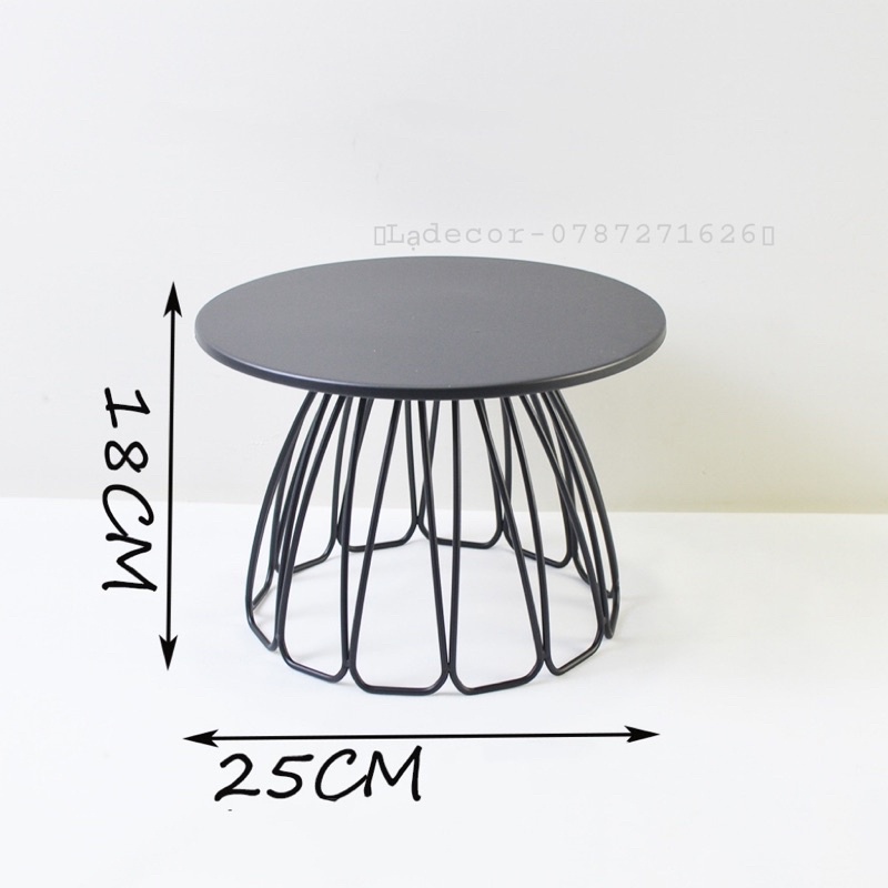 "Decor" Khay đặt bánh đế bầu cao cấp trang trí tiệc,teabreak...