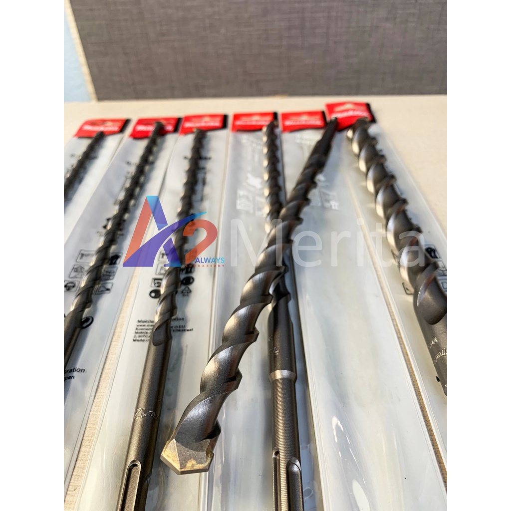 Mũi khoan bê tông xuyên tường dài 250/310mm SDS Plus Makita