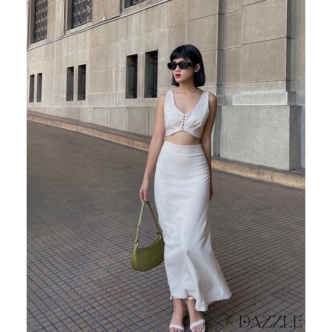 Chân váy dài Maxi hack dáng dễ phối đồ She Dazzle