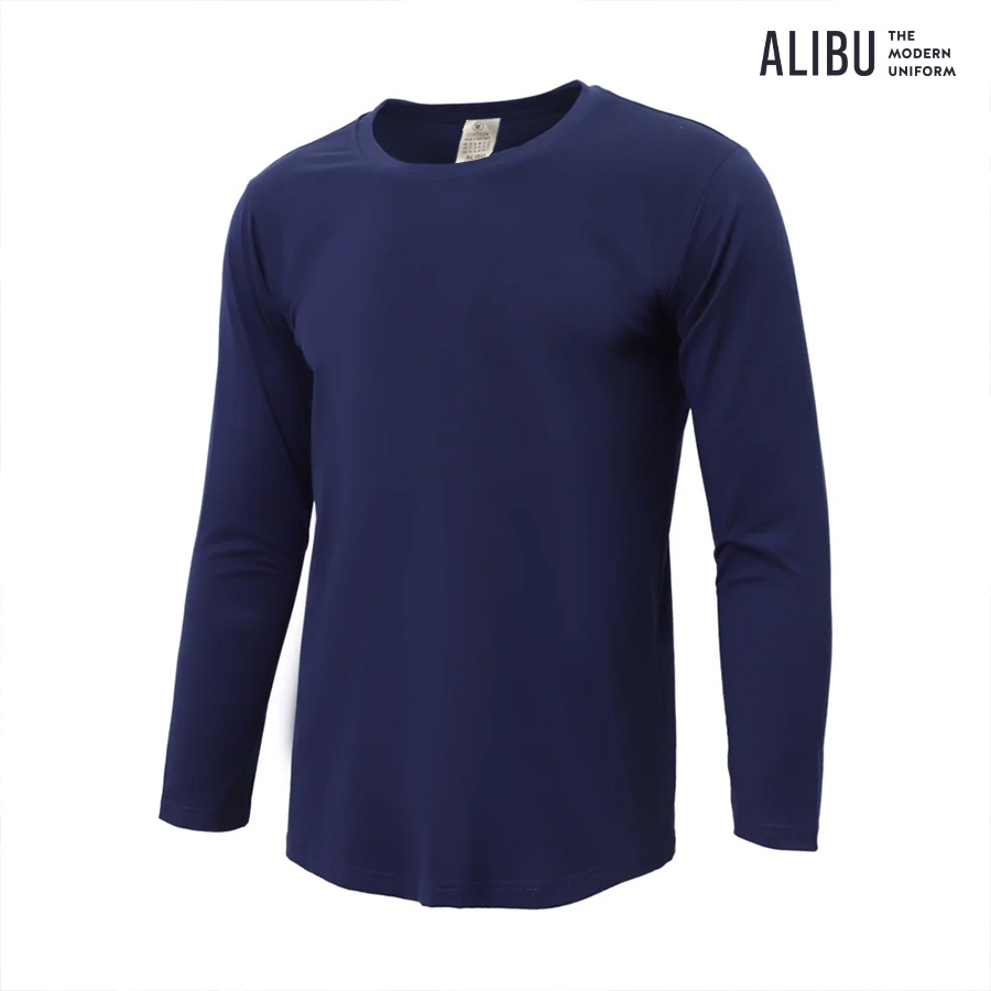 Áo thun giữ nhiệt cổ lọ nam dài tay cao cấp 5 màu tập gym phong cách vải cotton co dãn - ALIBU