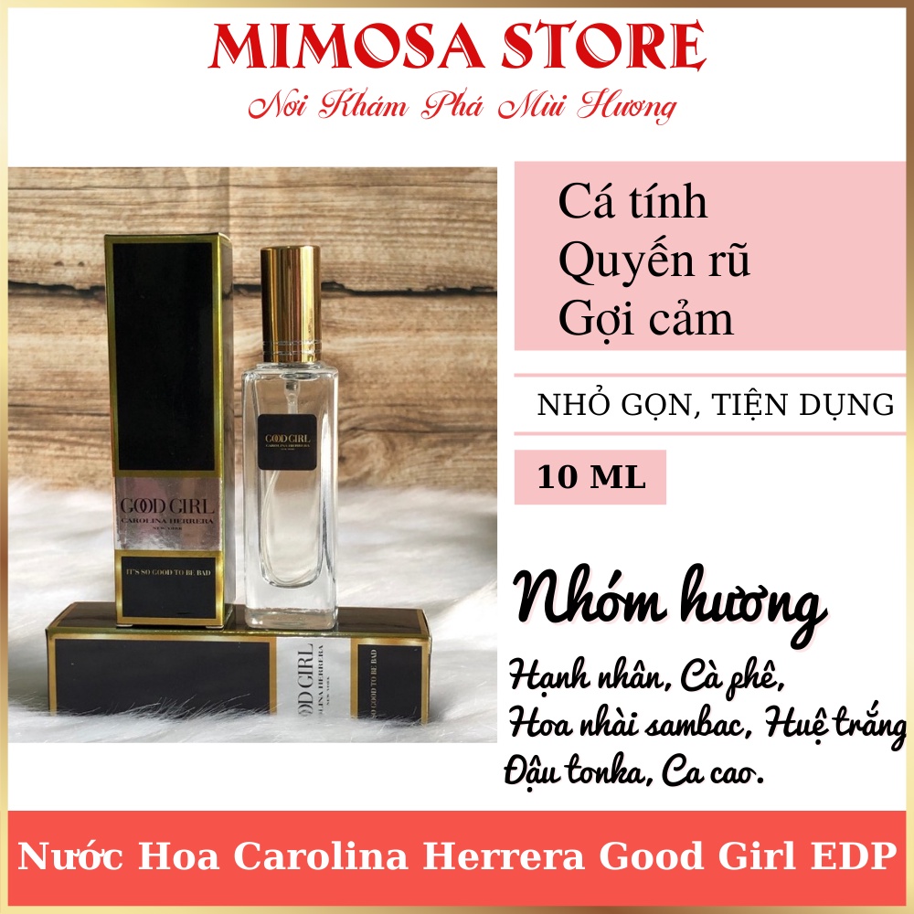 Nước hoa nữ Carolina Herrera Good Girl Suprême EDP chiết 10ml chính hãng - mimosa.storee