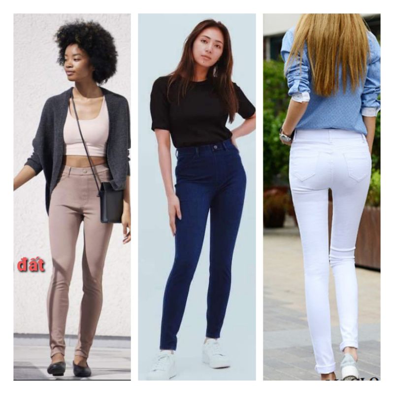 QUẦN legging UNI QLO dư xịn siêu co dãn, form dáng chuẩn đẹp