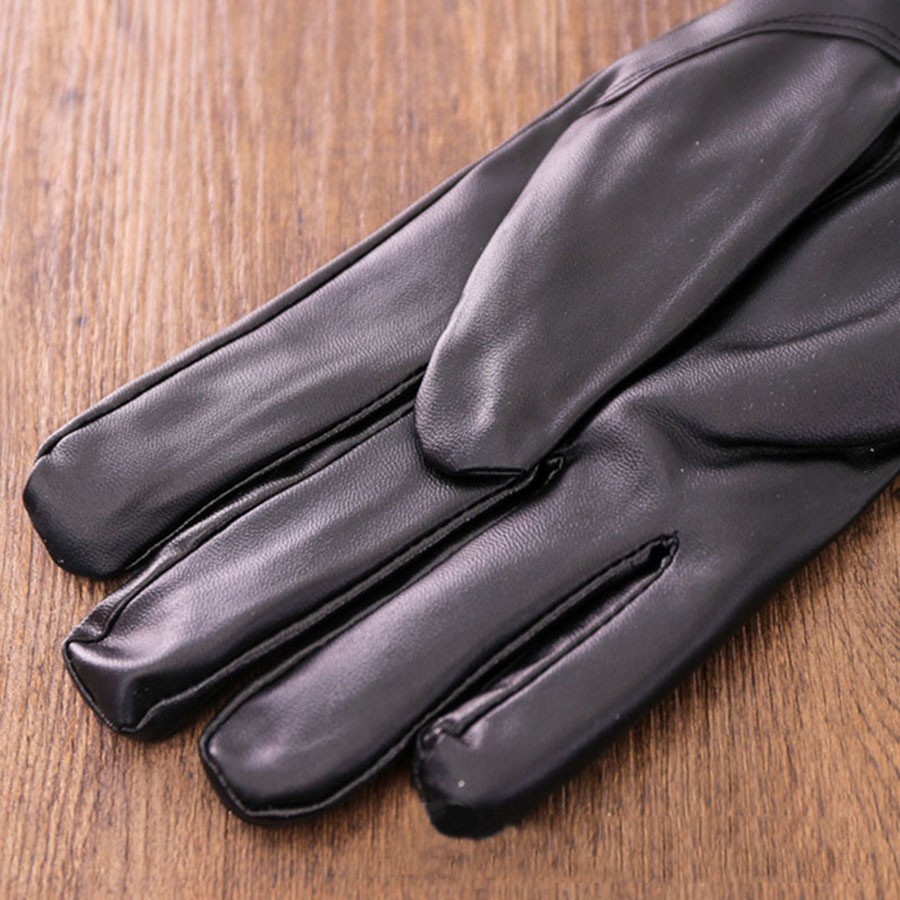 ⛔ HÀNG MỚI⛔ Găng Tay Da Nam Nữ Lót Nỉ Cảm Ứng Dùng Điện Thoại, Kiểu Dáng Thể Thao Sang Chảnh 88349 SIÊU THỊ 88