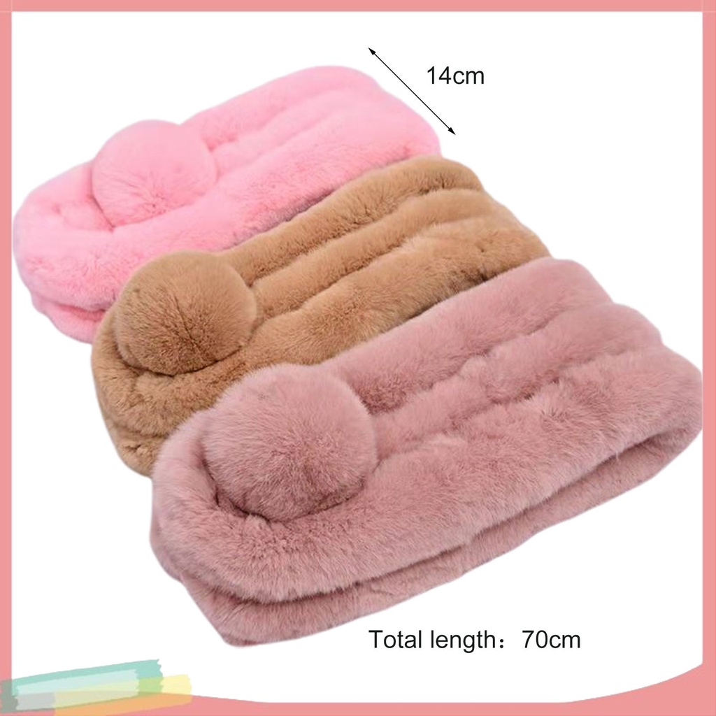 Khăn choàng lông giả thời trang trẻ trung cho nam và nữ