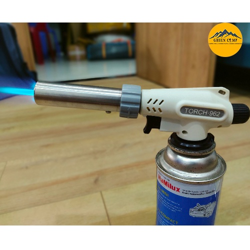 Đầu Khò Gas Master Torch-BT962 Inox Loại Tốt có van chống tràn gas phụt lửa lo lo