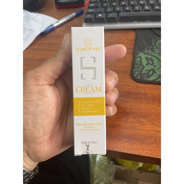 Kem mờ nám trắng da sumdfine white cream