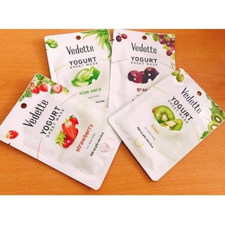 Mặt nạ giấy sữa chua Vedette 25g