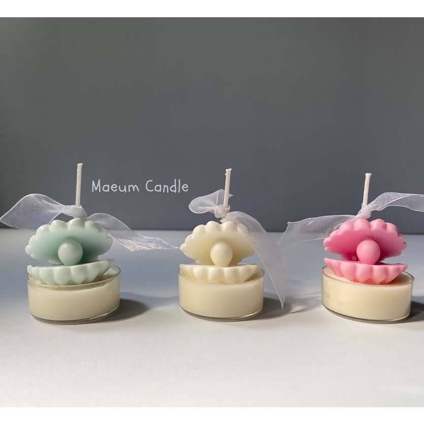 COMBO 2 nến thơm decor Pearl tealight - MAEUM03