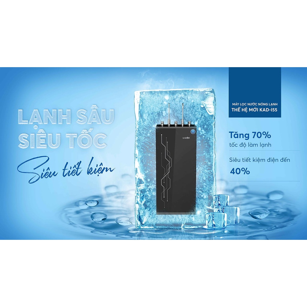 [KAROFI | KAD-I55] Máy lọc nước nóng lạnh Karofi KAD-I55