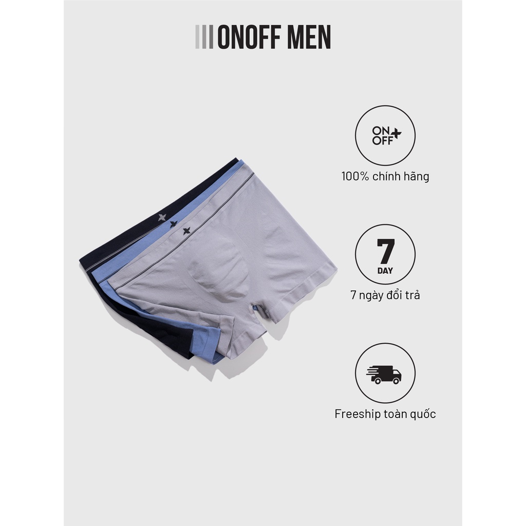 Quần lót nam boxer công nghệ Seamless không đường may co giãn tốt - ONOFF A27BU2132050
