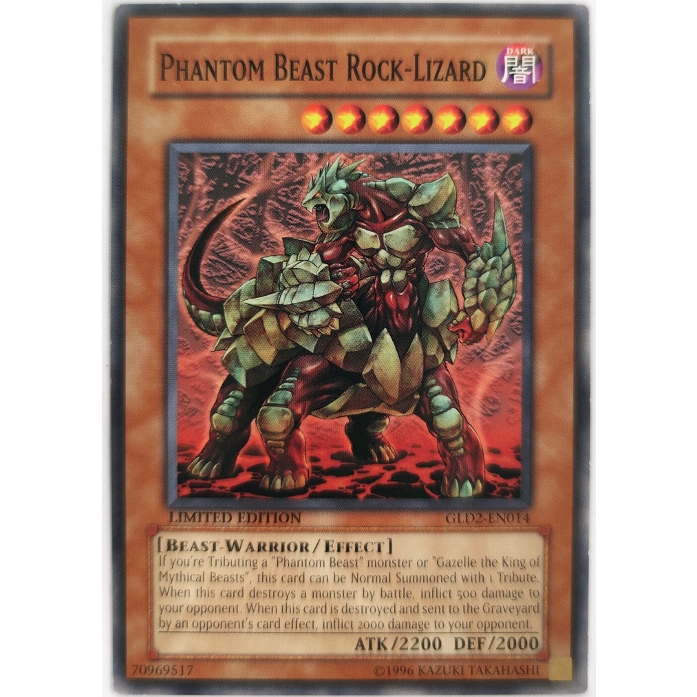 [Thẻ Yugioh] Phantom Beast Rock-Lizard |EN| Common
