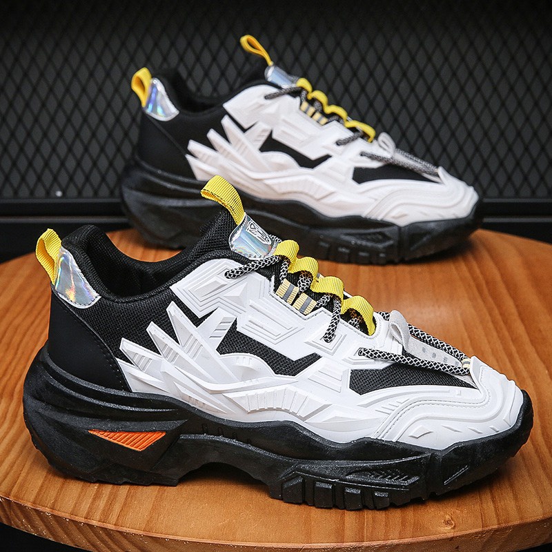 Giày Nam Sneaker Cao Cấp Gót Dạ Quang Đế Cao 5cm Cực Chất