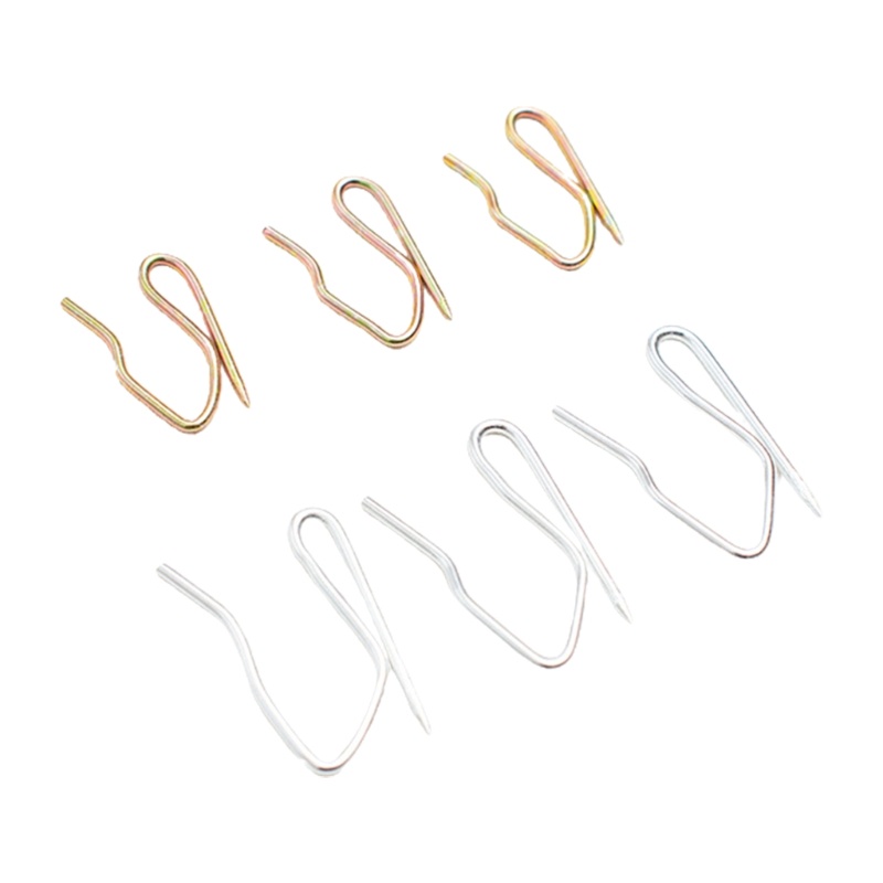 1 Móc Treo Rèm Cửa Bằng Kim Loại Hình Chữ S Đa Năng Tiện Dụng