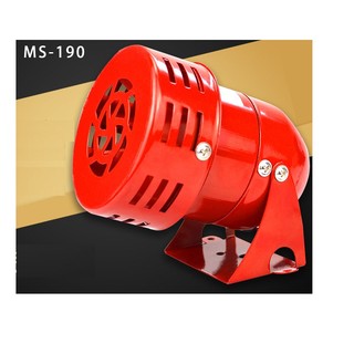 Còi báo động / còi hú màu đỏ ms 190 ac 220v / 24v