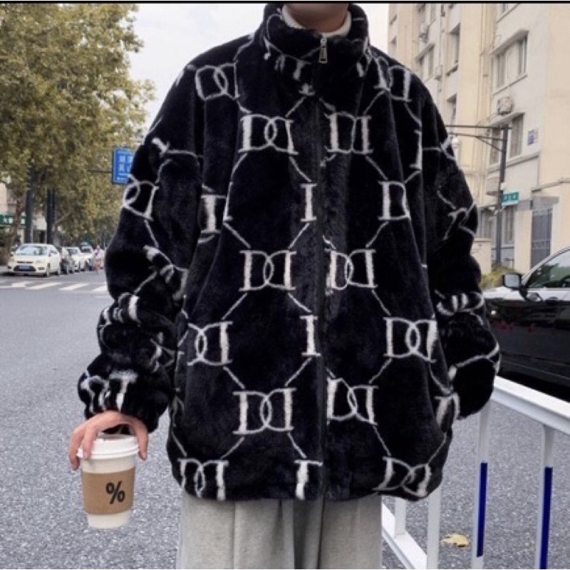 💥  Áo khoác lông NY MLB chính hãng nam nữ cao cấp lông mịn hàng chuẩn form dày dặn